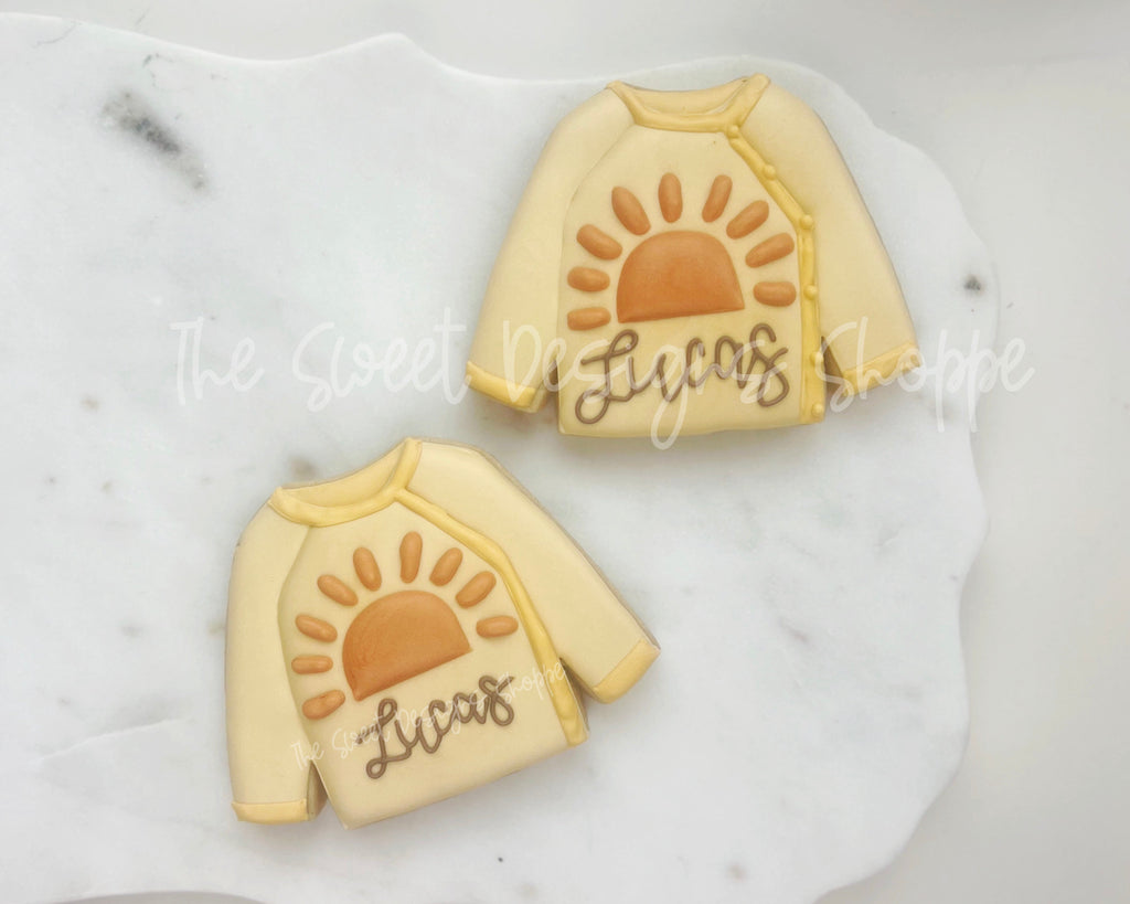 Cookie Cutters - Baby Sweater - Cookie Cutter - The Sweet Designs Shoppe - - Accesories, Accessories, accessory, ALL, Baby, Baby / Kids, Baby Bib, Baby Dress, Baby Swaddle, Christmas, Christmas / Winter, Clothing / Accessories, Cookie Cutter, kids, Promocode