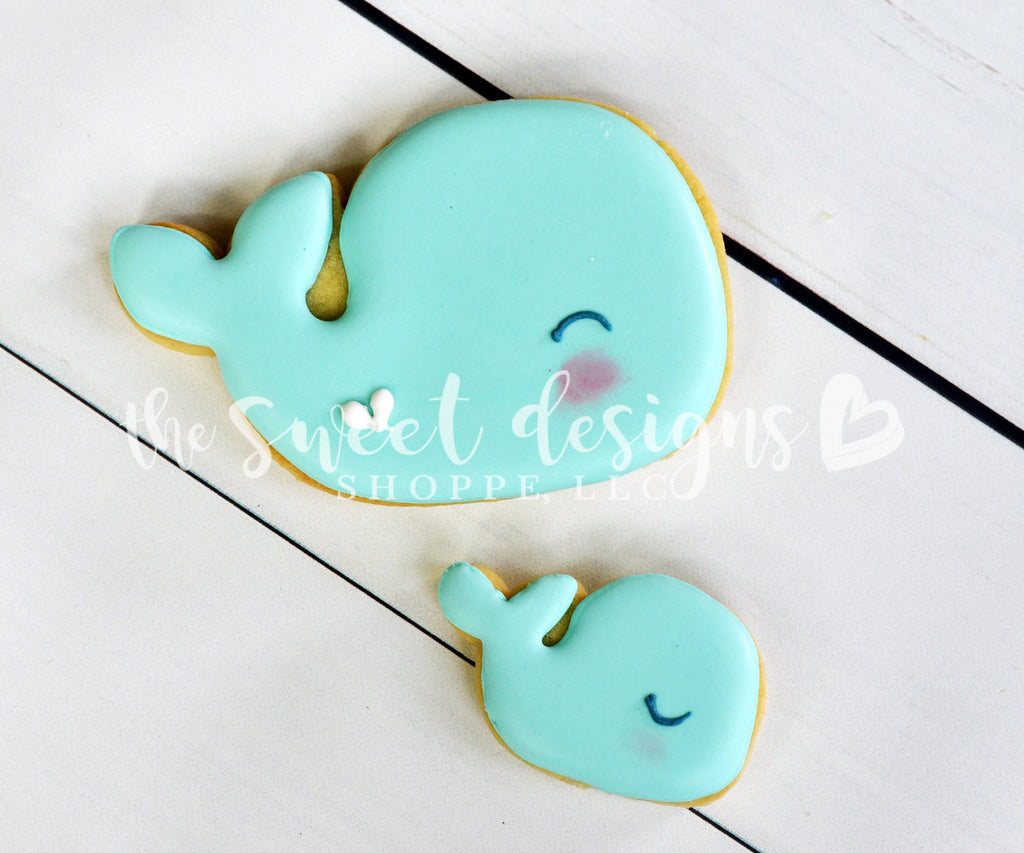 Cookie Cutters - Baby Whale - Cookie Cutter - Sweet Designs Shoppe - - ALL, Animal, Animals, beach, Cookie Cutter, Promocode, sand, summer, under the sea