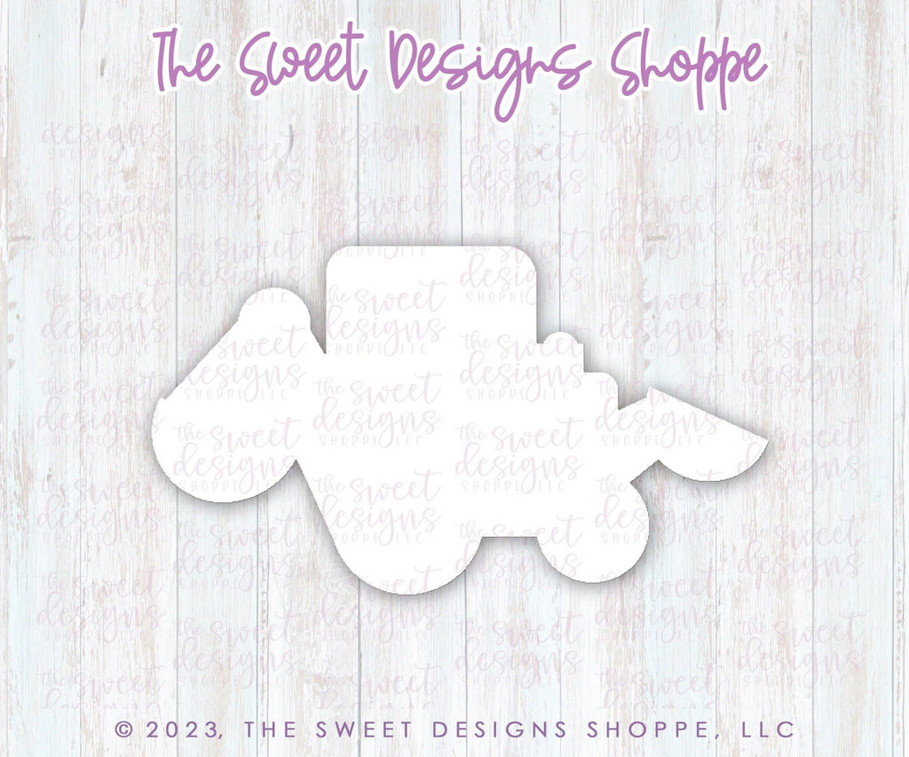 Cookie Cutters - Backhoe Excavator - Cookie Cutter - The Sweet Designs Shoppe - TSDS - - ALL,baby toys,construction,Cookie Cutter,kids,Kids / Fantasy,Promocode,toys,transportation,travel