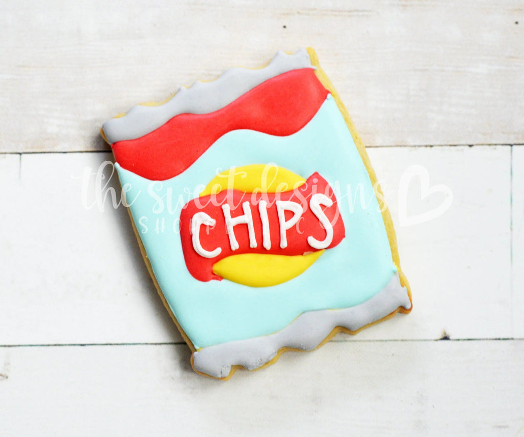 Cookie Cutters - Bag of Chips - Cookie Cutter - The Sweet Designs Shoppe - TSDS - - ALL,back to school,Cookie Cutter,Food,Food & Beverages,Grad,graduations,Promocode,school,School / Graduation