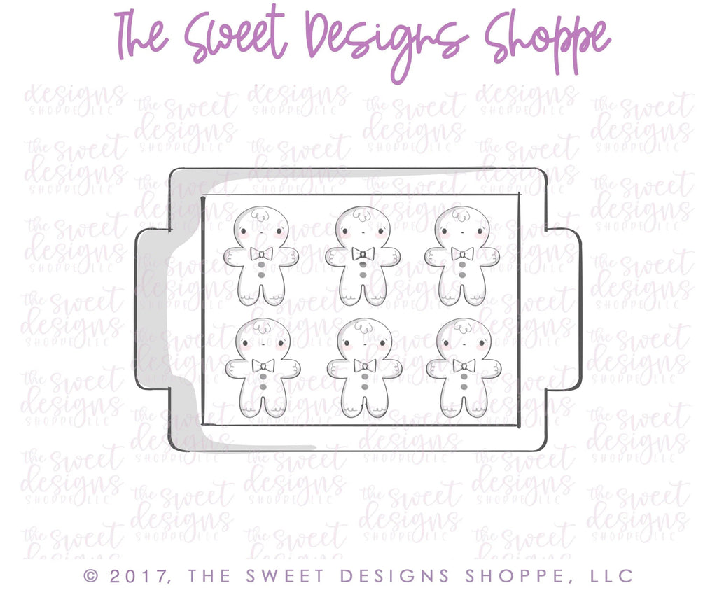 Cookie Cutters - Baking Tray v2- Cookie Cutter - The Sweet Designs Shoppe - TSDS - - ALL,Christmas,Christmas / Winter,Cookie Cutter,Food,Food & Beverages,Hobbies,Promocode,Snow,STL,Winter