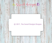 Cookie Cutters - Baking Tray v2- Cookie Cutter - The Sweet Designs Shoppe - TSDS - - ALL,Christmas,Christmas / Winter,Cookie Cutter,Food,Food & Beverages,Hobbies,Promocode,Snow,STL,Winter