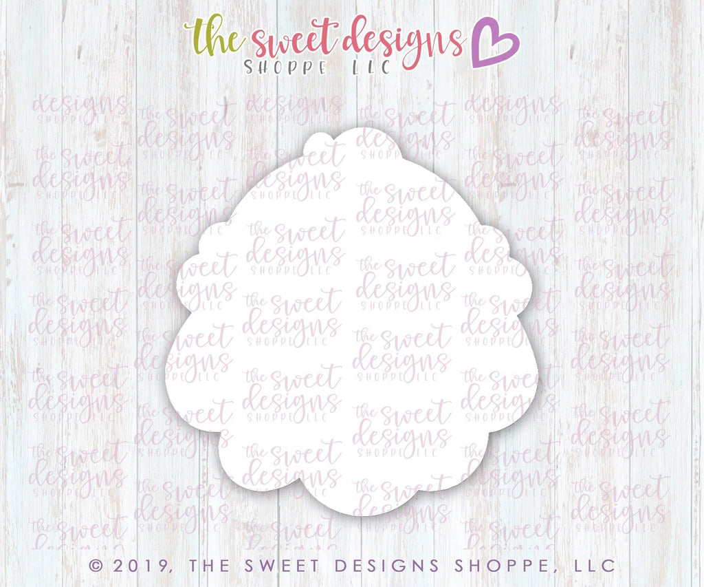 Cookie Cutters - Bald Santa - Cookie Cutter - The Sweet Designs Shoppe - TSDS - - Advent Calendar,ALL,Christmas,Christmas / Winter,Christmas Cookies,Cookie Cutter,Promocode,Santa,Santa Face,STL