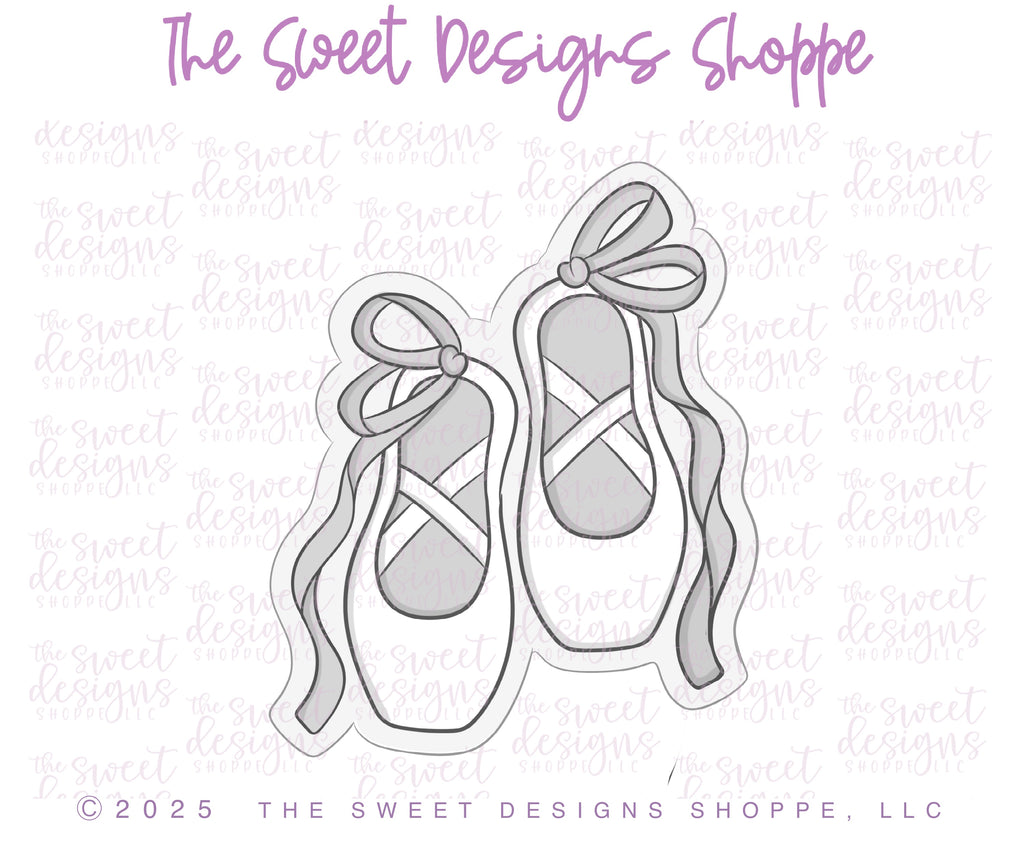 Cookie Cutters - Ballet Cookie Cutters Set - Set of 6 - Cookie Cutters - The Sweet Designs Shoppe - - Accesories,Accessories,accessory,ALL,ballet,Clothing / Accessories,Cookie Cutter,dance,kids,Kids / Fantasy,Kids class,new,Promocode,regular sets,set,sports,STL