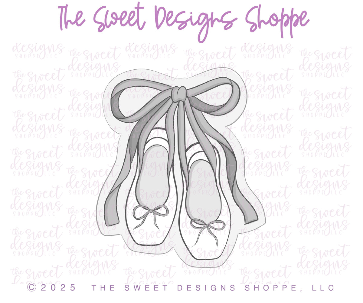 Cookie Cutters - Ballet Cookie Cutters Set - Set of 6 - Cookie Cutters - The Sweet Designs Shoppe - TSDS - - Accesories,Accessories,accessory,ALL,ballet,Clothing / Accessories,Cookie Cutter,dance,kids,Kids / Fantasy,Kids class,Promocode,regular sets,set,sports,STL