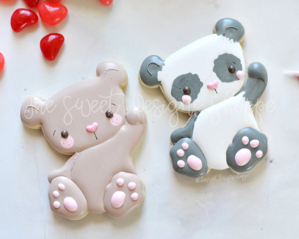 Cookie Cutters - Balloon Bear - Cookie Cutter - The Sweet Designs Shoppe - - ALL, Animal, Animals, Animals and Insects, Cookie Cutter, Easter, Easter / Spring, Promocode, valentine, valentines