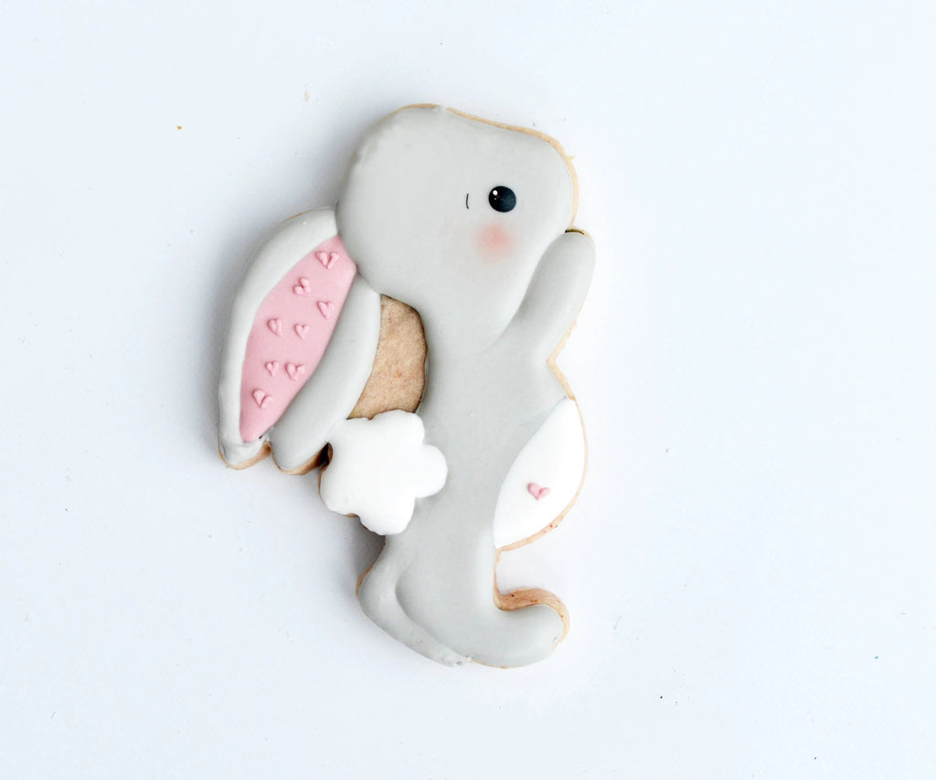 Cookie Cutters - Balloon Bunny - Cookie Cutter - The Sweet Designs Shoppe - - ALL, Animal, Animals, Animals and Insects, Cookie Cutter, easter, Easter / Spring, Promocode