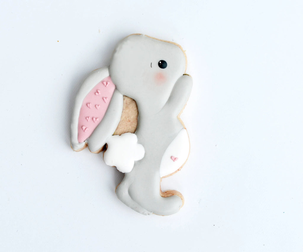 Cookie Cutters - Balloon Bunny - Sweet Designs Shoppe - - ALL, Animal, Animals, Animals and Insects, Cookie Cutter, easter, Easter / Spring, Promocode