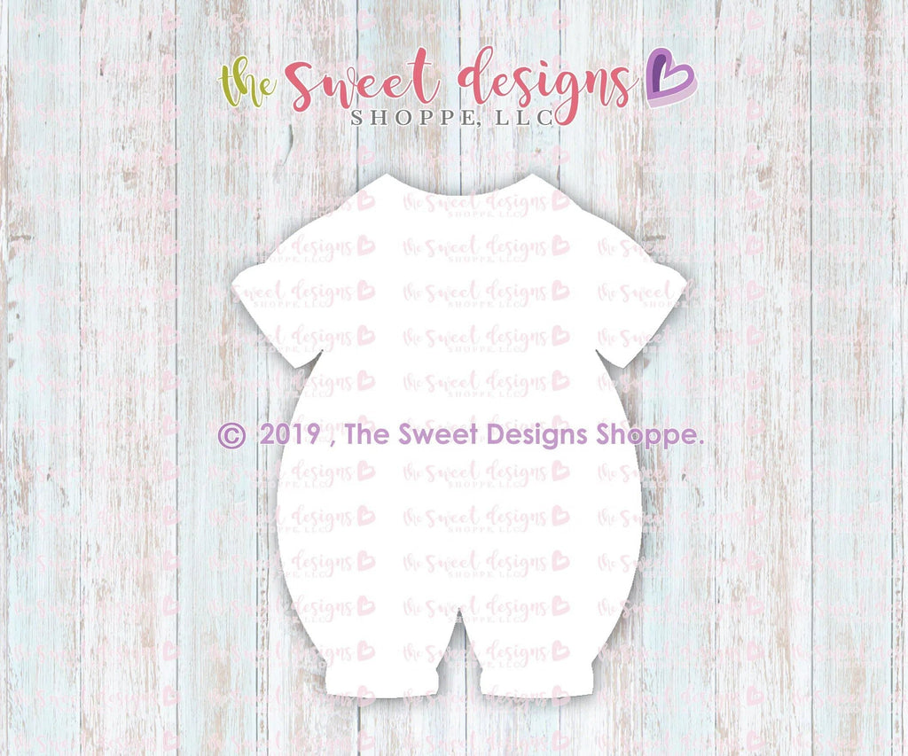 Cookie Cutters - Baptism Bubble Romper - Cookie Cutter - The Sweet Designs Shoppe - - ALL, Baby, Baptism, Clothes, Clothing / Accessories, Cookie Cutter, newborn, Promocode, Religious