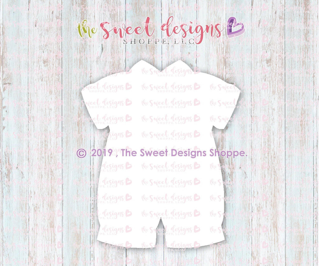 Cookie Cutters - Baptism Romper - Cookie Cutter - The Sweet Designs Shoppe - - ALL, Baby, Baptism, Clothes, Clothing / Accessories, Cookie Cutter, newborn, Promocode, Religious