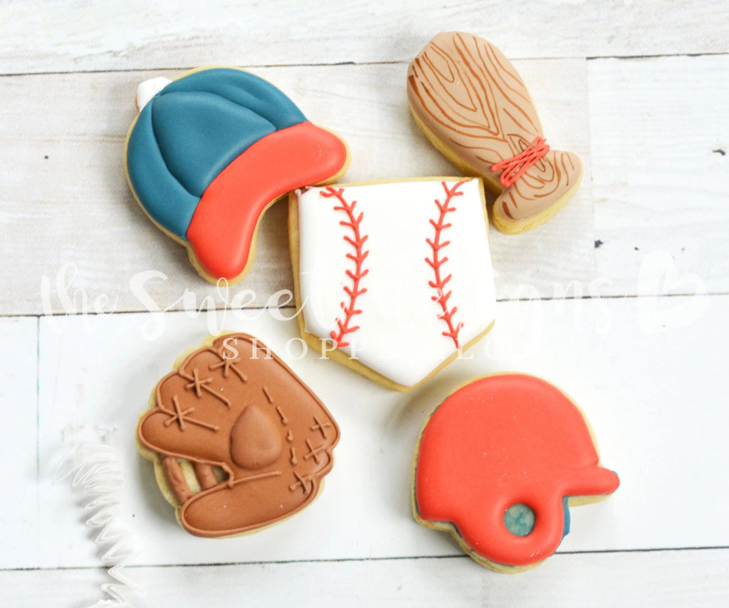 Cookie Cutters - Baseball Set - Cookie Cutters - The Sweet Designs Shoppe - - ALL, Cookie Cutter, dad, Father, Fathers Day, grandfather, Mini Sets, mother, Mothers Day, Promocode, set, sport, sports, STL