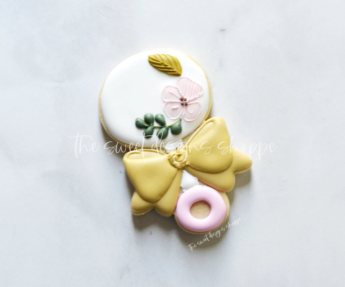 Cookie Cutters - Basic Classic Rattle - Cookie Cutter - The Sweet Designs Shoppe - TSDS - - ALL,Baby,baby shower,baby shower favors,baby toys,babyshower,Cookie Cutter,Fantasy,Kids / Fantasy,Promocode,STL,toys
