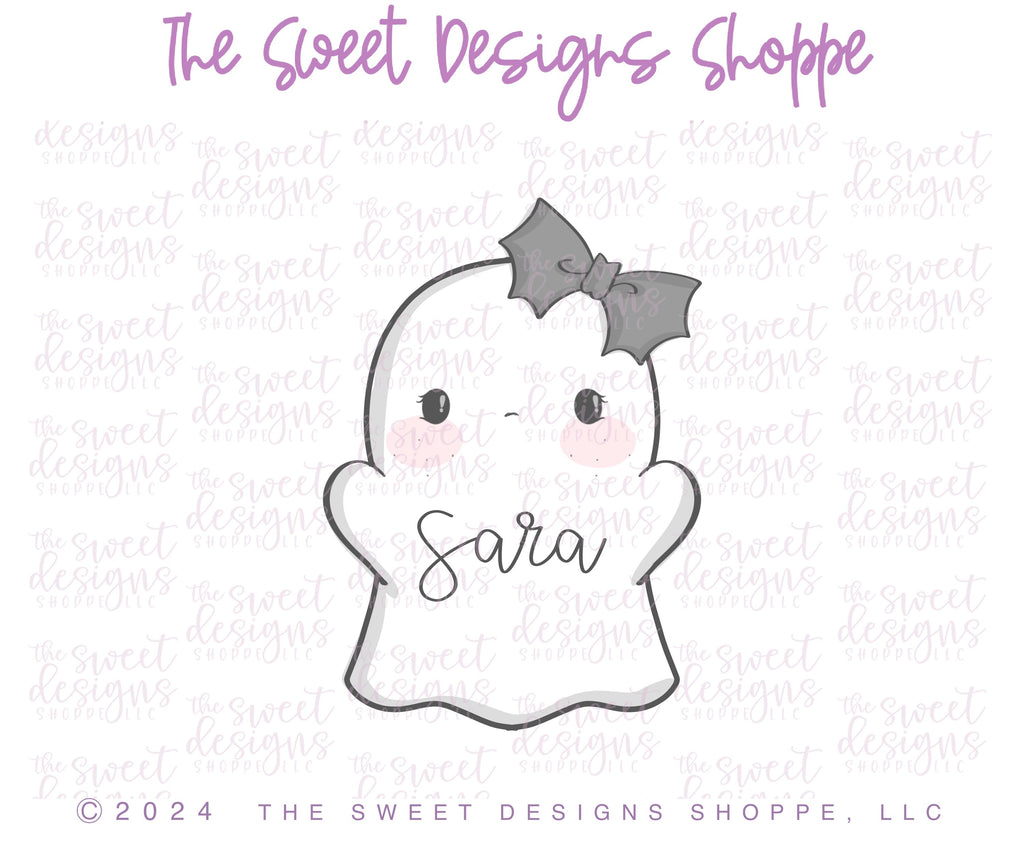 Cookie Cutters - Bat Bow Ghost - Cookie Cutter - The Sweet Designs Shoppe - - ALL, Cookie Cutter, halloween, new, Promocode