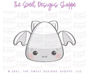 Cookie Cutters - Bat Candy Corn - Cookie Cutter - The Sweet Designs Shoppe - TSDS - - ALL,Animal,Animals,bat,Candy corn,Cookie Cutter,Fall / Halloween,Food,Food & Beverages,Halloween,Promocode,STL,Sweets,trick or treat