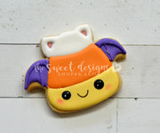 Cookie Cutters - Bat Candy Corn - Cookie Cutter - The Sweet Designs Shoppe - TSDS - - ALL,Animal,Animals,bat,Candy corn,Cookie Cutter,Fall / Halloween,Food,Food & Beverages,Halloween,Promocode,STL,Sweets,trick or treat