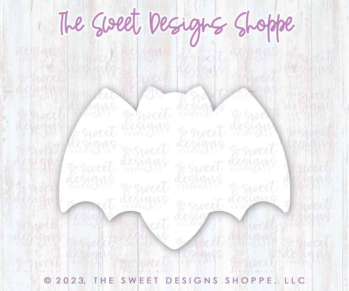 Cookie Cutters - Bat Frosted Cracker - Cookie Cutter - The Sweet Designs Shoppe - TSDS - - ALL,Animal,Animals,Bat,Cookie Cutter,cracker,Customize,Fall / Halloween,Frosted Cracker,halloween,Promocode,STL