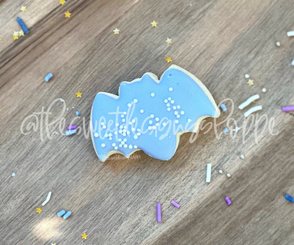 Cookie Cutters - Bat Frosted Cracker - Cookie Cutter - The Sweet Designs Shoppe - TSDS - - ALL,Animal,Animals,Bat,Cookie Cutter,cracker,Customize,Fall / Halloween,Frosted Cracker,halloween,Promocode,STL