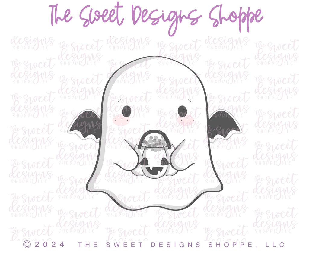 Cookie Cutters - Bat Ghost - Cookie Cutter - The Sweet Designs Shoppe - - ALL, Cookie Cutter, halloween, new, Promocode