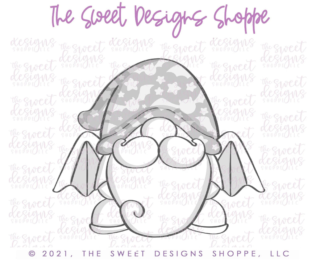 Cookie Cutters - Bat Gnome - Cookie Cutter - The Sweet Designs Shoppe - TSDS - - ALL,Cookie Cutter,halloween,kids,Kids / Fantasy,Promocode