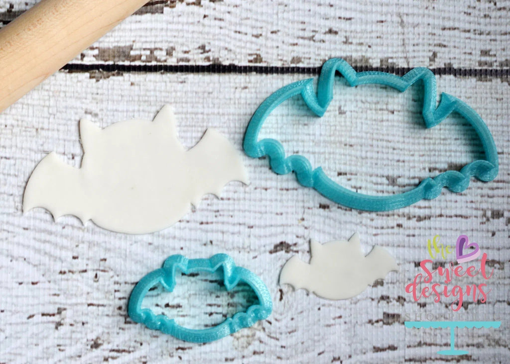 Cookie Cutters - Bat V2 - Cookie Cutter - The Sweet Designs Shoppe - - 2021Top15, ALL, Animal, Animals, Cookie Cutter, Customize, Fall / Halloween, halloween, Promocode