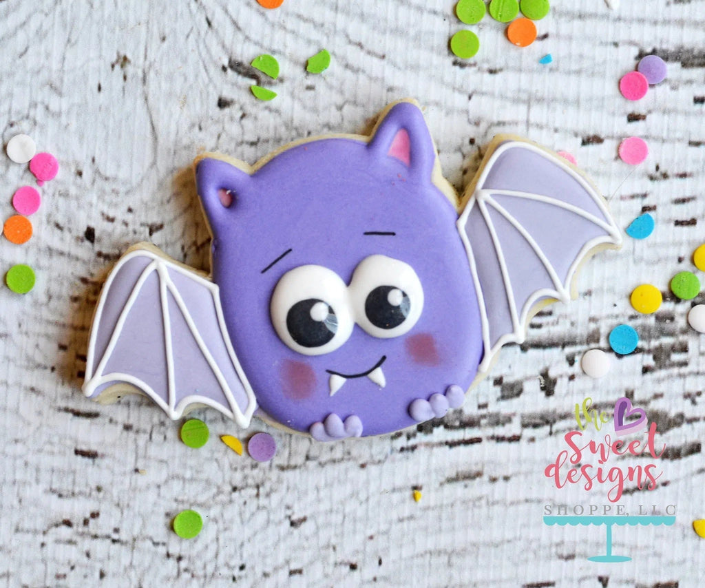 Cookie Cutters - Bat V2 - Cookie Cutter - The Sweet Designs Shoppe - TSDS - - ALL,Animal,Animals,Cookie Cutter,Customize,Fall / Halloween,halloween,Promocode,STL