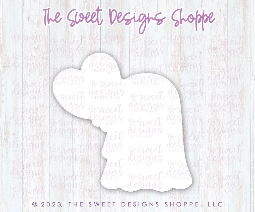 Cookie Cutters - Be my Boo Valentines Ghost - Cookie Cutter - The Sweet Designs Shoppe - TSDS - - ALL,Cookie Cutter,Promocode,STL,valentine,valentines