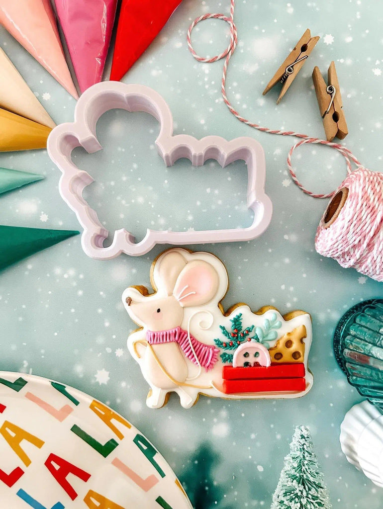 Cookie Cutters - Be Still Bakery Class Cookie Cutters - Merry Mouse-mas Class - Set of 6 Cookie Cutters - Online Class not Included - The Sweet Designs Shoppe - TSDS - - ALL,be still bakery,bestillbakery,Christmas,Christmas / Winter,Christmas Cookies,Christmas Tree,Cookie Cutter,Hamer,Megan Hamer,online,Promocode,set,sets,STL,Winter,Winter classes