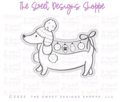 Cookie Cutters - Be Still Bakery Class Cookie Cutters - Walking in a Weenie Wonderland - Set of 9 Cookie Cutters - Online Class not Included - The Sweet Designs Shoppe - TSDS - - ALL,Animals,be still bakery,bestillbakery,Christmas,Christmas / Winter,Christmas Cookies,Cookie Cutter,dachshund,Hamer,Megan Hamer,online,Promocode,set,sets,STL,Winter,Winter classes