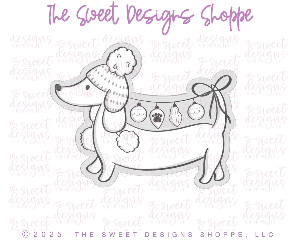 Cookie Cutters - Be Still Bakery Class Cookie Cutters - Walking in a Weenie Wonderland - Set of 9 Cookie Cutters - Online Class not Included - The Sweet Designs Shoppe - TSDS - - ALL,Animals,be still bakery,bestillbakery,Christmas,Christmas / Winter,Christmas Cookies,Cookie Cutter,dachshund,Hamer,Megan Hamer,new,online,Promocode,set,sets,STL,Winter,Winter classes