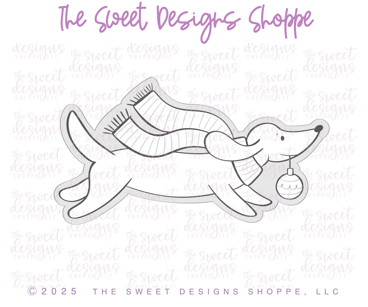 Cookie Cutters - Be Still Bakery Class Cookie Cutters - Walking in a Weenie Wonderland - Set of 9 Cookie Cutters - Online Class not Included - The Sweet Designs Shoppe - TSDS - - ALL,Animals,be still bakery,bestillbakery,Christmas,Christmas / Winter,Christmas Cookies,Cookie Cutter,dachshund,Hamer,Megan Hamer,online,Promocode,set,sets,STL,Winter,Winter classes