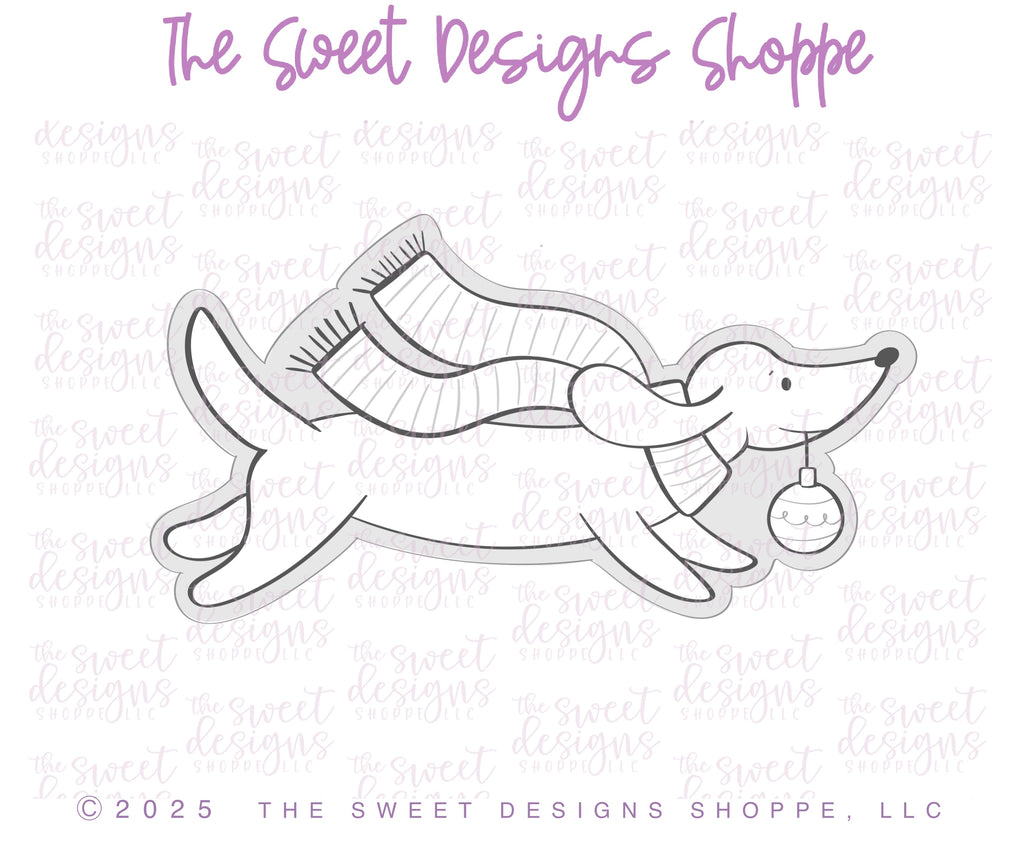 Cookie Cutters - Be Still Bakery Class Cookie Cutters - Walking in a Weenie Wonderland - Set of 9 Cookie Cutters - Online Class not Included - The Sweet Designs Shoppe - TSDS - - ALL,Animals,be still bakery,bestillbakery,Christmas,Christmas / Winter,Christmas Cookies,Cookie Cutter,dachshund,Hamer,Megan Hamer,new,online,Promocode,set,sets,STL,Winter,Winter classes