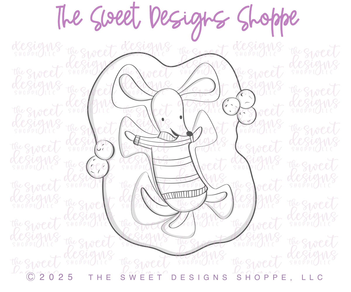 Cookie Cutters - Be Still Bakery Class Cookie Cutters - Walking in a Weenie Wonderland - Set of 9 Cookie Cutters - Online Class not Included - The Sweet Designs Shoppe - TSDS - - ALL,Animals,be still bakery,bestillbakery,Christmas,Christmas / Winter,Christmas Cookies,Cookie Cutter,dachshund,Hamer,Megan Hamer,online,Promocode,set,sets,STL,Winter,Winter classes