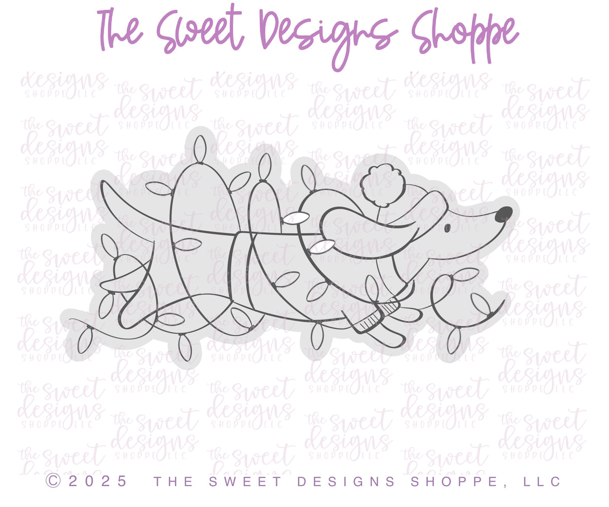 Cookie Cutters - Be Still Bakery Class Cookie Cutters - Walking in a Weenie Wonderland - Set of 9 Cookie Cutters - Online Class not Included - The Sweet Designs Shoppe - TSDS - - ALL,Animals,be still bakery,bestillbakery,Christmas,Christmas / Winter,Christmas Cookies,Cookie Cutter,dachshund,Hamer,Megan Hamer,online,Promocode,set,sets,STL,Winter,Winter classes