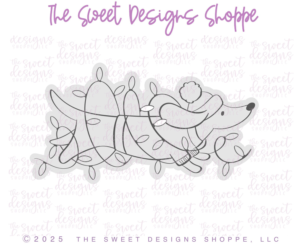 Cookie Cutters - Be Still Bakery Class Cookie Cutters - Walking in a Weenie Wonderland - Set of 9 Cookie Cutters - Online Class not Included - The Sweet Designs Shoppe - TSDS - - ALL,Animals,be still bakery,bestillbakery,Christmas,Christmas / Winter,Christmas Cookies,Cookie Cutter,dachshund,Hamer,Megan Hamer,new,online,Promocode,set,sets,STL,Winter,Winter classes