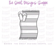 Cookie Cutters - Beach Towel - Cookie Cutter - The Sweet Designs Shoppe - TSDS - - ALL,beach,Cookie Cutter,Ocean,pool,pool party,Promocode,sand,STL,summer,under the sea