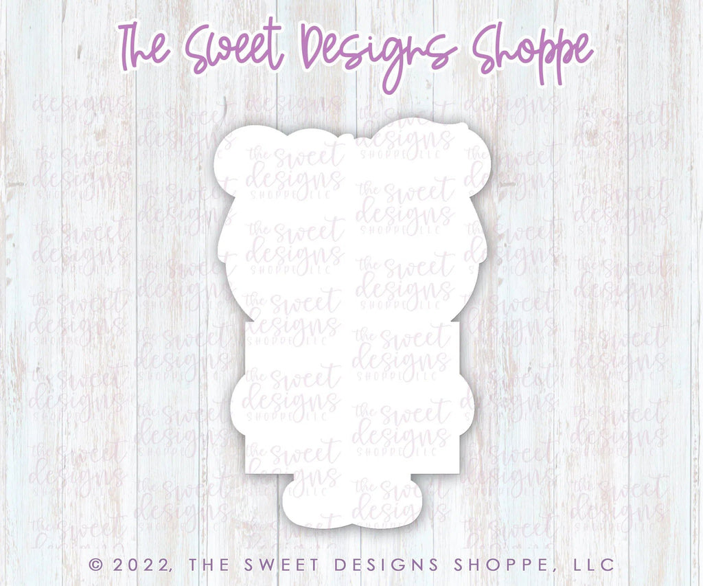 Cookie Cutters - Bear Daughter - Cookie Cutter - The Sweet Designs Shoppe - - ALL, Animal, Animals, Animals and Insects, Baby / Kids, Cookie Cutter, dad, Father, father's day, grandfather, mother, Mothers Day, Promocode