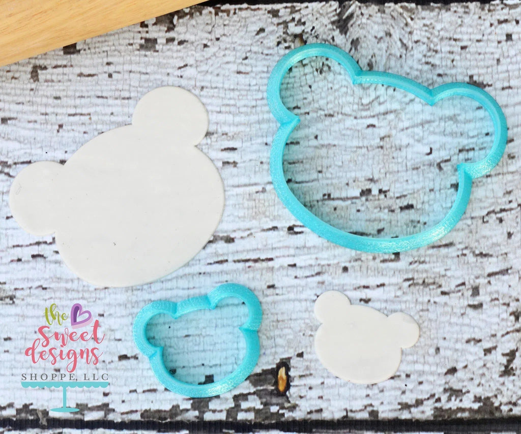 Cookie Cutters - Bear Face v2- Cookie Cutter - The Sweet Designs Shoppe - TSDS - - ALL,Animal,Animals,Animals and Insects,Cookie Cutter,Promocode,STL,Woodland,Zoo