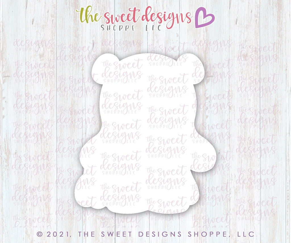 Cookie Cutters - Bear Ghost - Cookie Cutter - The Sweet Designs Shoppe - TSDS - - ALL,Animal,Animals,Animals and Insects,Cookie Cutter,halloween,kids,Kids / Fantasy,Promocode,STL