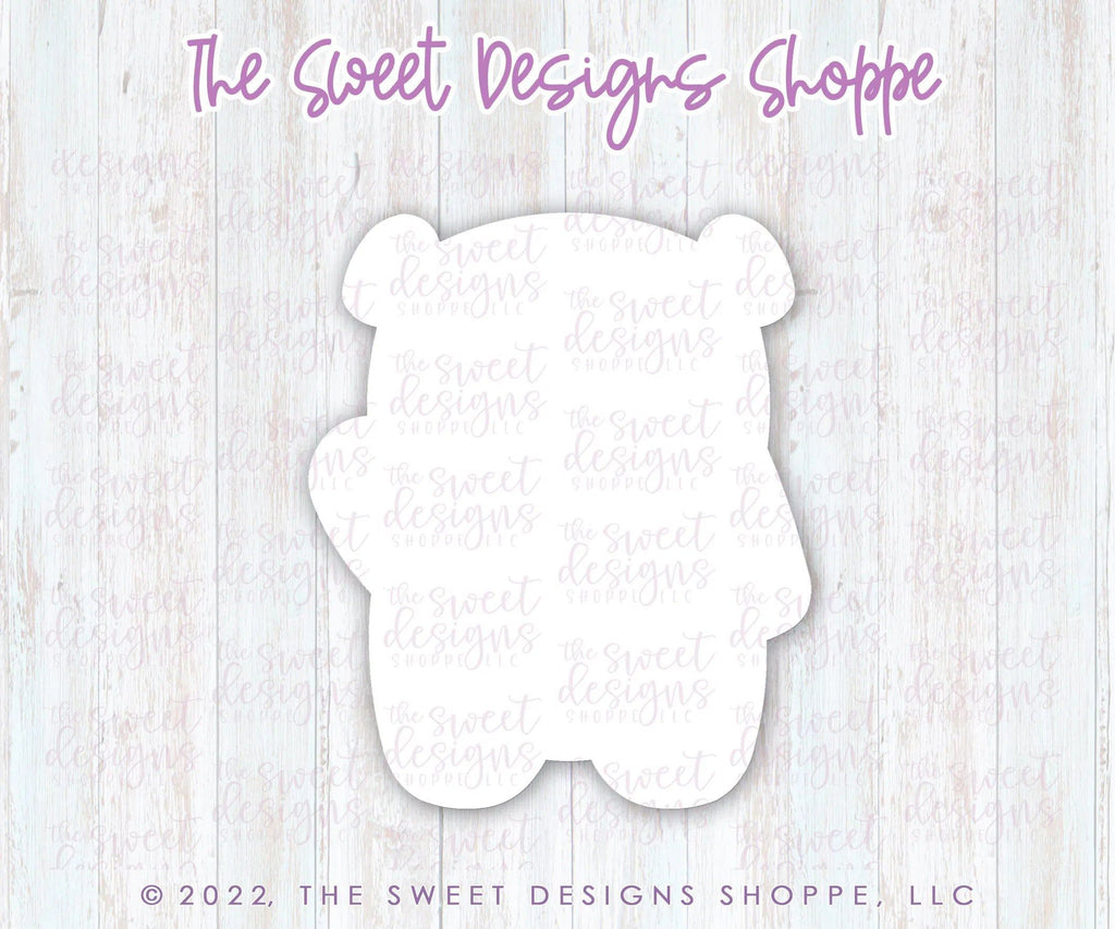 Cookie Cutters - Bear Holding - Cookie Cutter - The Sweet Designs Shoppe - - ALL, Animal, Animals, Bear, Cookie Cutter, kids, Promocode, valentine, valentines