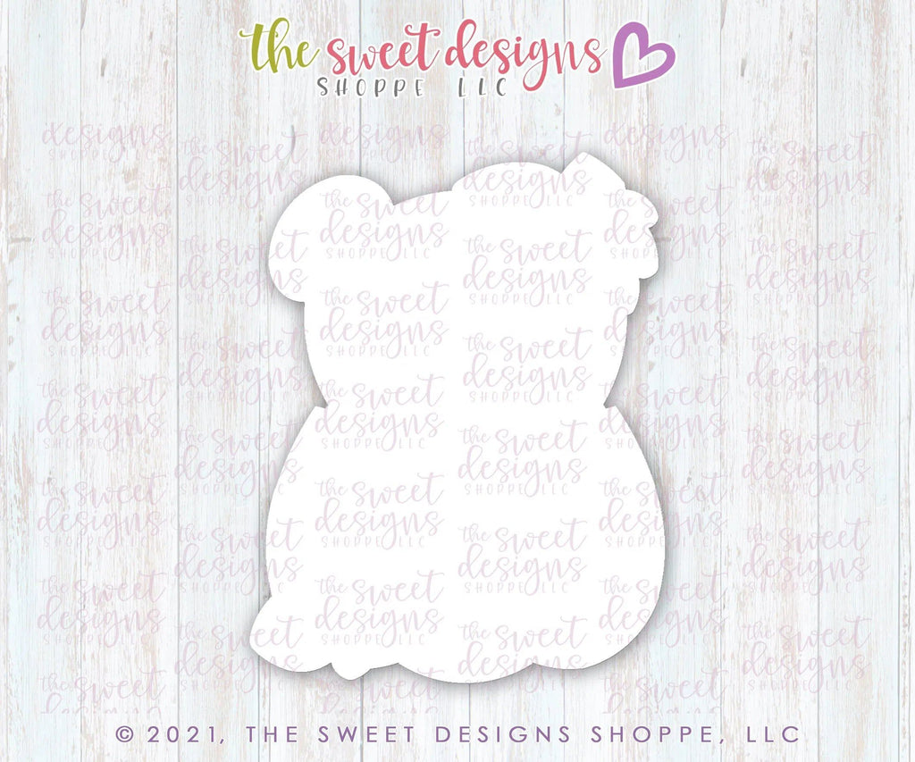 Cookie Cutters - Bear in Pumpkin - Cookie Cutter - The Sweet Designs Shoppe - TSDS - - ALL,Animal,Animals,Animals and Insects,Cookie Cutter,halloween,kids,Kids / Fantasy,Promocode,STL