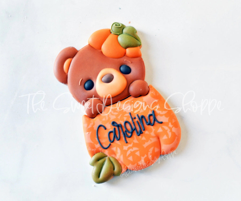 Cookie Cutters - Bear in Pumpkin Set - Set of 2 - Cookie Cutters - The Sweet Designs Shoppe - TSDS - - ALL,Cookie Cutter,halloween,Halloween set,Halloween Sets,Mini Sets,Promocode,regular sets,set,STL