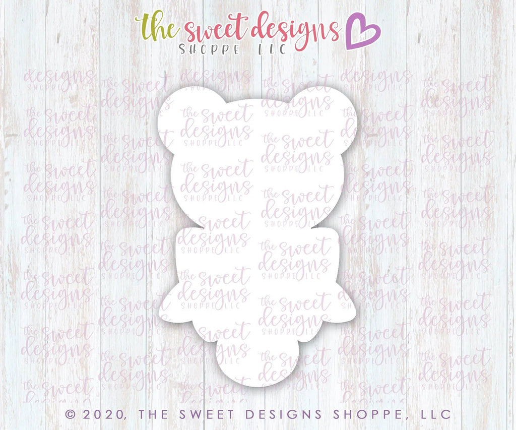 Cookie Cutters - Bear Rattle - Cookie Cutter - The Sweet Designs Shoppe - TSDS - - ALL,Baby,baby shower,baby toys,babyshower,Bear,Cookie Cutter,Fantasy,Kids / Fantasy,Promocode,STL,Teddy Bear,toys