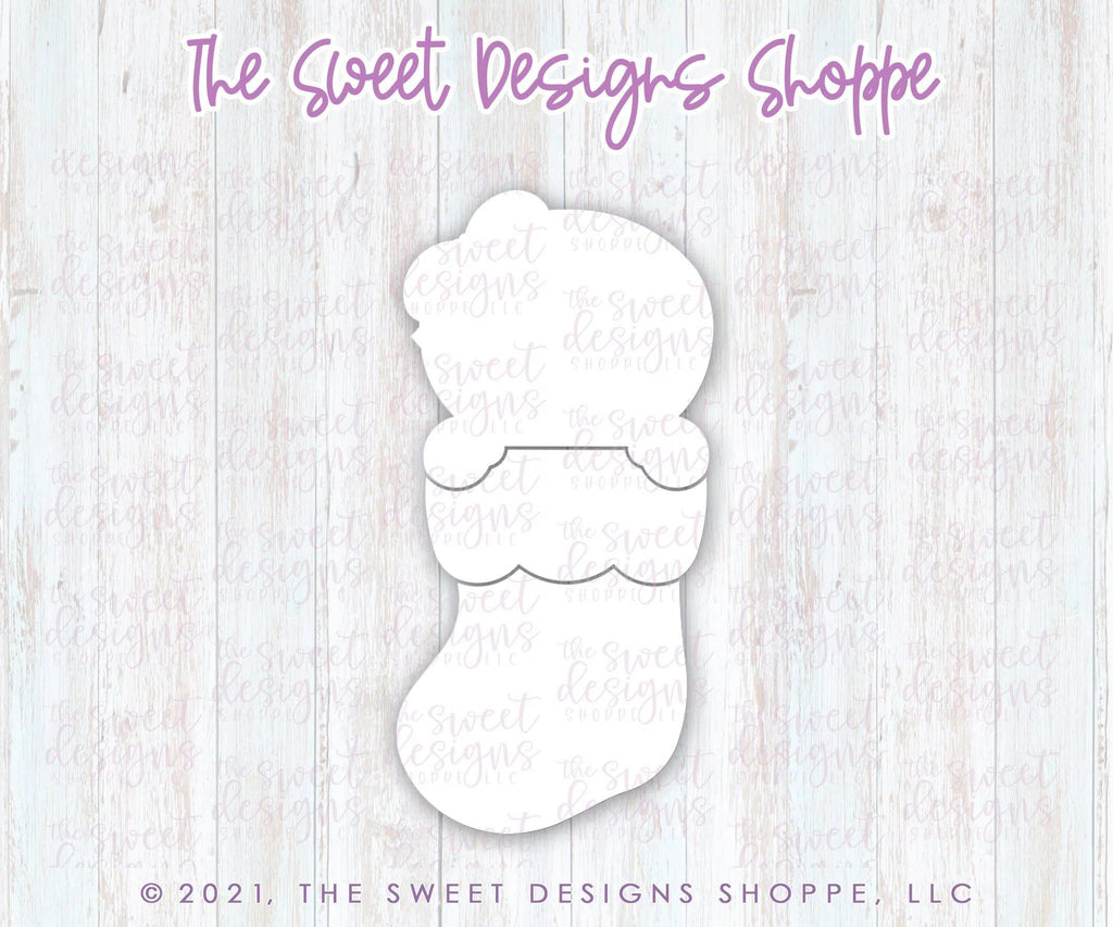 Cookie Cutters - Bear, Santa, Gingerboy, Gingergirl, Three Stocking Set - Set of 6 - Cookie Cutters - The Sweet Designs Shoppe - - ALL, Christmas, Christmas / Winter, Christmas Cookies, Cookie Cutter, Ginger bread, Gingerbread, Promocode, regular sets, Set, sets, STL