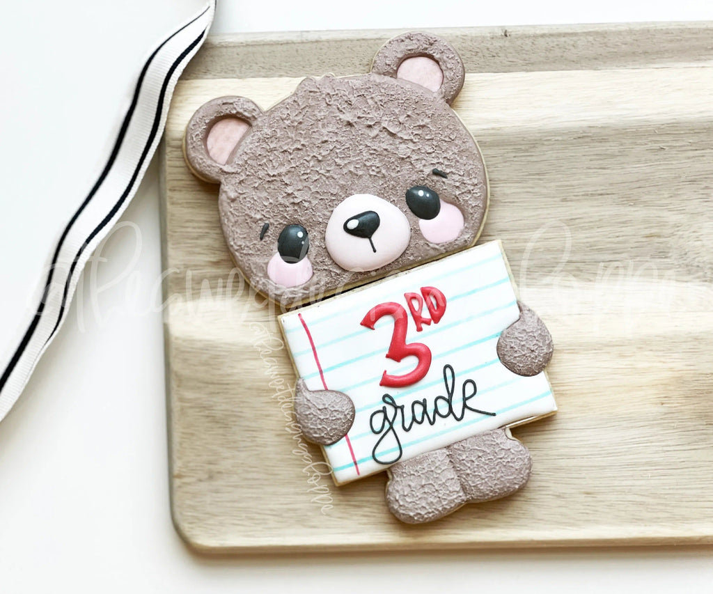 Cookie Cutters - Bear Son Set - Set of 2 - Cookie Cutters - The Sweet Designs Shoppe - TSDS - - ALL,Animal,Animals,Animals and Insects,Cookie Cutter,dad,Father,father's day,grandfather,Promocode,regular sets,school,school / graduation,Set,sets,STL