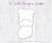 Cookie Cutters - Bear Three Piece Stocking Set - Set of 3 - Cookie Cutters - The Sweet Designs Shoppe - TSDS - - ALL,Christmas,Christmas / Winter,Christmas Cookies,Cookie Cutter,Ginger bread,Gingerbread,Promocode,regular sets,Set,sets,STL