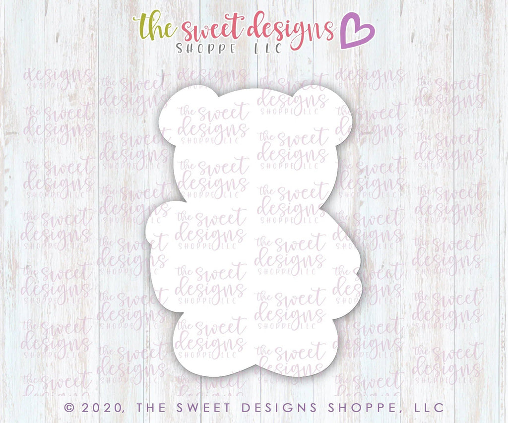 Cookie Cutters - Bear with Pencil - Cookie Cutter - The Sweet Designs Shoppe - TSDS - - ALL,Animal,animal plaque,Animals,Animals and Insects,back to school,Cookie Cutter,Grad,Graduation,graduations,Promocode,School / Graduation