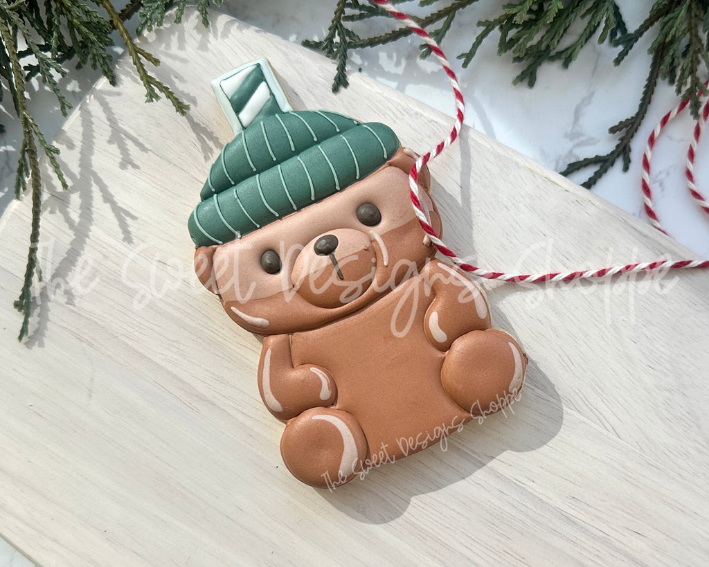 Cookie Cutters - Bearista Bear - Cookie Cutter - The Sweet Designs Shoppe - TSDS - - ALL,Animals,Christmas,Christmas / Winter,Cookie Cutter,drink,Food & Beverages,Food and Beverage,new,Promocode,STL,Teacher,Teacher Appreciation