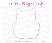Cookie Cutters - Beary Best DAD Cookie Cutters Set - Set of 2 - Cookie Cutters - The Sweet Designs Shoppe - TSDS - - ALL,Animal,Animals,Animals and Insects,Cookie Cutter,dad,Father,father's day,grandfather,Lady MilkStache,LadyMilkStache,Lettering,Mini Sets,Plaque,Plaques,PLAQUES HANDLETTERING,Promocode,regular sets,set,STL,text
