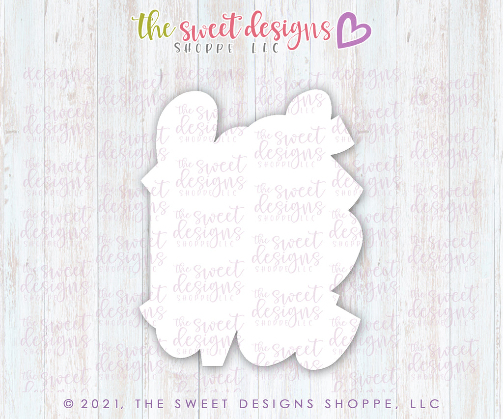 Cookie Cutters - Best Dad/Pop Ever Plaque & Ribbon Cookie Cutter Set - Set of 2 - Cookie Cutters - The Sweet Designs Shoppe - TSDS - - ALL,Cookie Cutter,dad,Father,Fathers Day,grandfather,Mini Sets,Plaque,Plaques,PLAQUES HANDLETTERING,Promocode,regular sets,set,STL