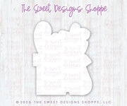 Cookie Cutters - BestTEAS Plaque - Cookie Cutter - The Sweet Designs Shoppe - TSDS - - ALL,Besties,Bestties,Cookie Cutter,Love,Plaque,Plaques,PLAQUES HANDLETTERING,Promocode,valentines